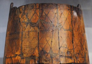 Viking art, Decorated wooden container