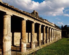 Pompeii, Ancient Roman city, Stabian Baths