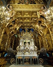 Main altar of the Cathedral of Santiago de Compostela