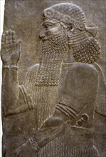 Relief depicting a nobleman or a member of the royal guard