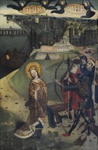Martyrdom of Saint Cordula, Cologne, Germany, 1490-1500.