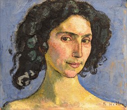 Portrait of Giulia Leonardi, 1910, by Ferdinand Hodler
