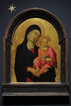 Mary with the Child, 1316-1317, by Simone Martini