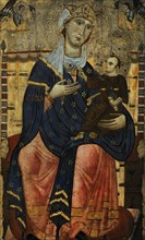 Enthroned Madonna with the Christ Child. Lucca, ca.1250-1260.
