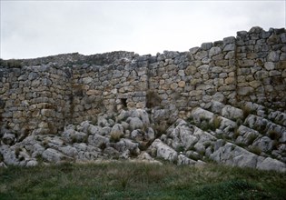 Tiryns, Greece. Archaeological Site. Mycenaean citadel