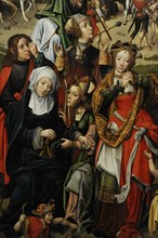 Triptych of the Kievit Family by Master of Delft