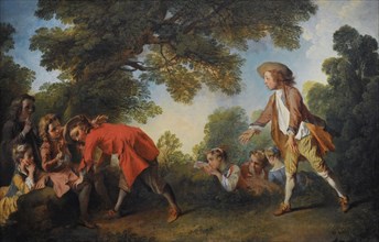 Children at Play, ca.1730-1735, by Nicolas Lancret