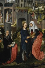 Triptych with scenes from the life of Job