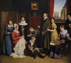 The Begas Family, 1821, by Carl Joseph Begas