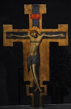 Processional cross, 1265-1275, by Master of the blue crucifixes