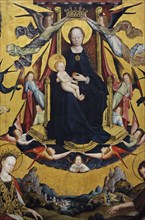 Glorification of Mary, ca.1470, by Master of the Glorification of the Virgin