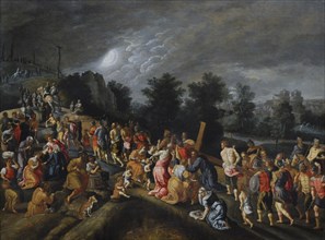 The Bearing of the Cross, ca.1575-1589, by Gillis Mostaert