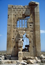 Iran. Pasargadae. The Prison of Salomon