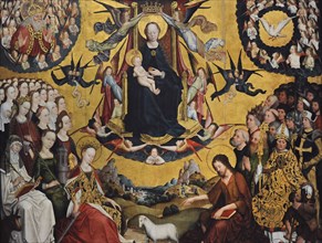 Glorification of Mary, ca.1470, by Master of the Glorification of the Virgin