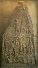 Victory stele of Naram-Sin, King of Akkad. Mesopotamia, c. 2250 BC.