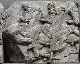 Parthenon. North Frieze. Horseman. Stone N XLIV