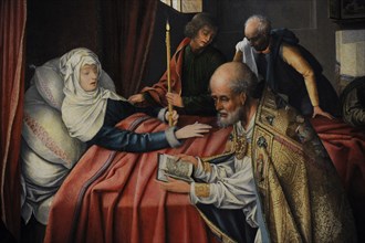 Triptych with the Death of Mary