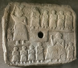 Votive relief of Ur-Nanshe, king of Lagash
