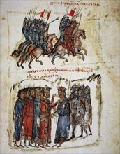 Invasion of Bulgaria by the Emperor Nicephorus I in 811.