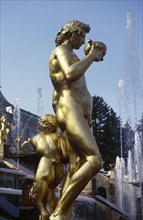 Statue of Bacchus.