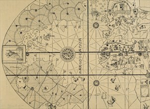 Map by Spanish marine and cartographer Juan de la Cosa.