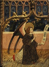 Archangel Gabriel from an Annunciation.
