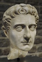 Bust of Roman emperor Nerva.