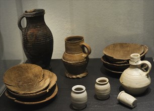 Group of ceramic objects belonging to a Beguine Community.