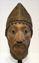 Head of a holy Bishop.