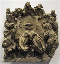 The Last Supper from the sacrament house of Cologne Cathedral.