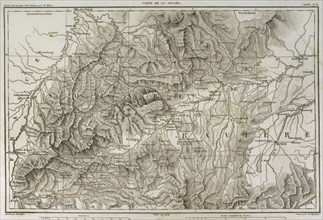 Napoleonic map of Swabia.