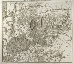 Napoleonic map of Hohenlinden battlefield.