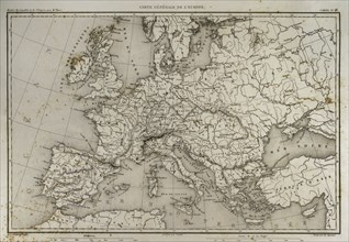 Napoleonic map of Europe.