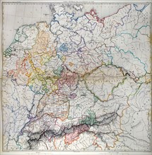 General map of Germany.