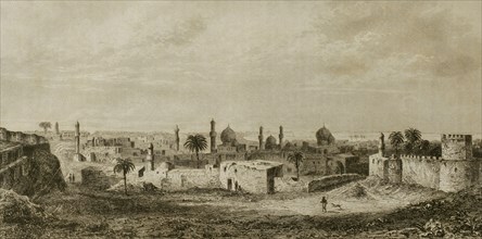 Iraq. Baghdad. Panoramic of the city.