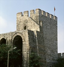 The Cannon Gate, one gate of the walls.