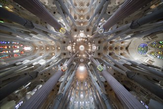 Basilica of the Sagrada Familia.