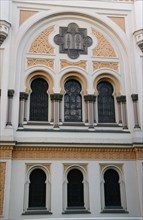 Spanish Synagogue, built in Moorish Revival style.