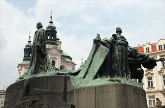 Jan Hus Memorial.