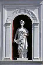 Sculpture of Ceres, Goddess of agriculture.