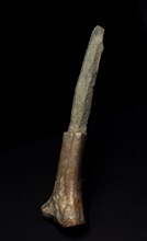 Reconstruction of the bone handle of a flint knife
