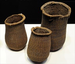Esparto baskets from the Neolithic