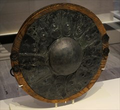 Bronze caetra shield