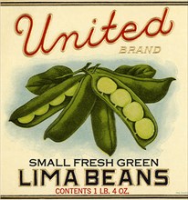 Lima Bean Label