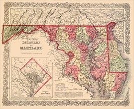 The Original District of Columbia—1865