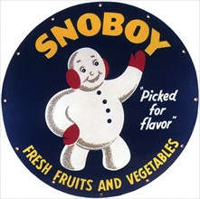 Snoboy Fruit Label