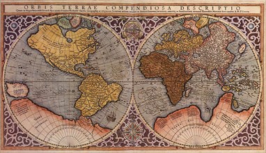 World Map in Projection 1595