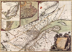 Quebec Map 1776