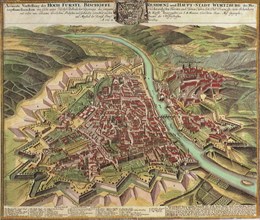 View of Wuzburg City 1735