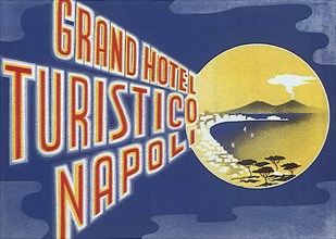 Luggage Label from Naples, Italy